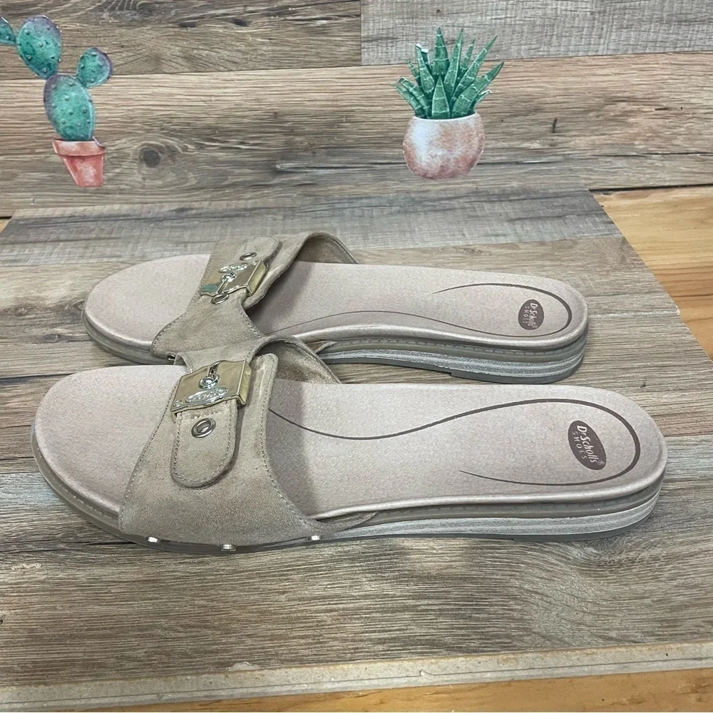 Dr. Scholls Shoes Womens Originalist Slide Sandal size 8.5 tan